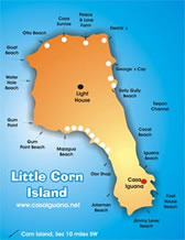 Little Corn Map